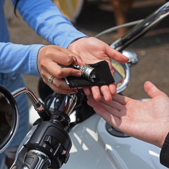 Hot Leathers Pot Leaf Guardian Bell Good Luck Charm 💸 - Picture 6 of 8